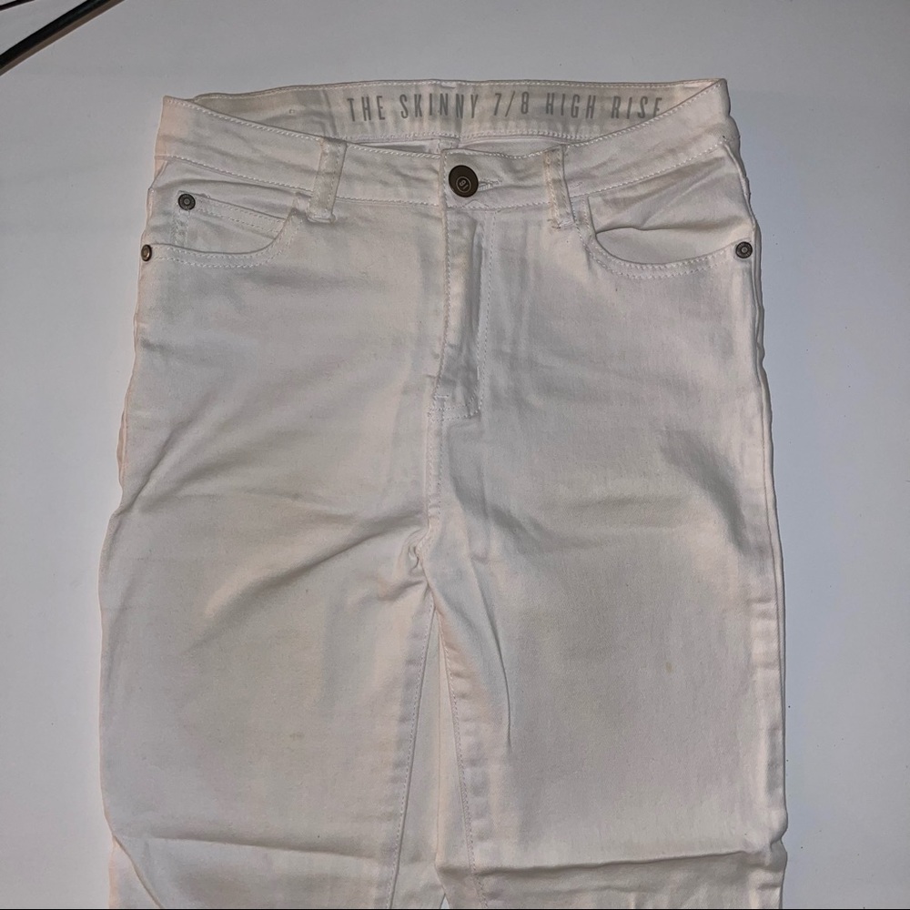 High Rise White Pants - Picture 2 of 6